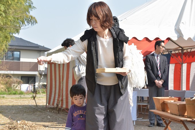 「春日市03」注文住宅現場リポート①【地鎮祭】