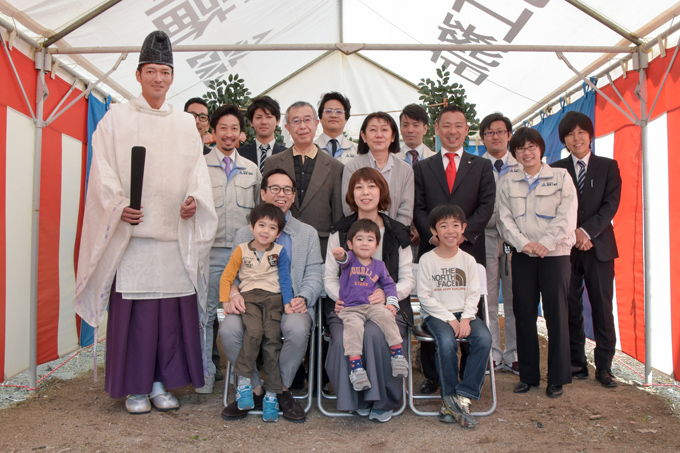 福岡県春日市03　注文住宅建築現場リポート①　～地鎮祭～