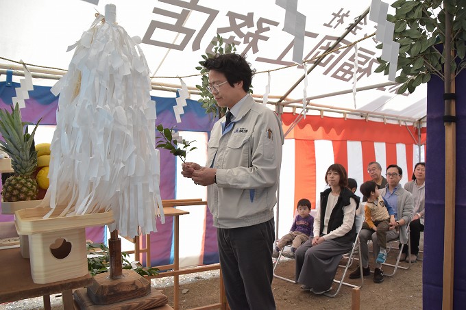 「春日市03」注文住宅現場リポート①【地鎮祭】