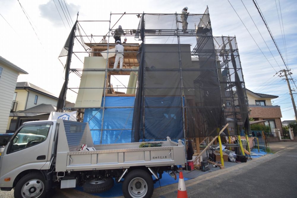 「福岡市南区23」注文住宅現場リポート⑤【上棟式】