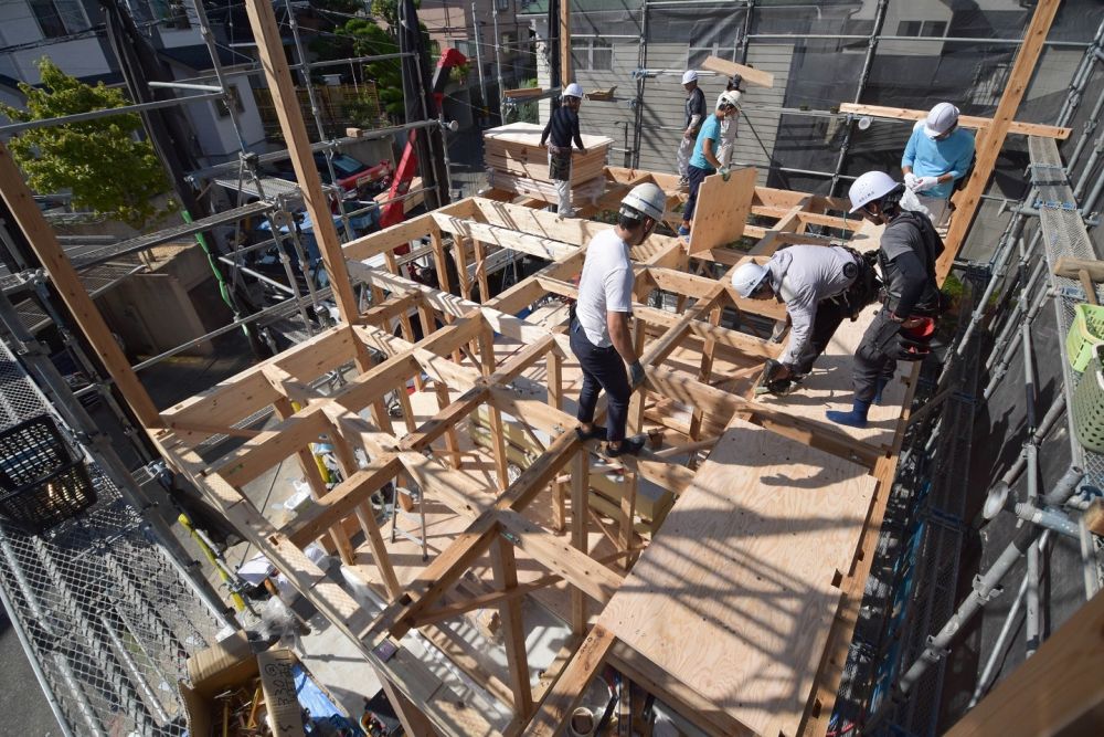 「福岡市南区23」注文住宅現場リポート⑤【上棟式】
