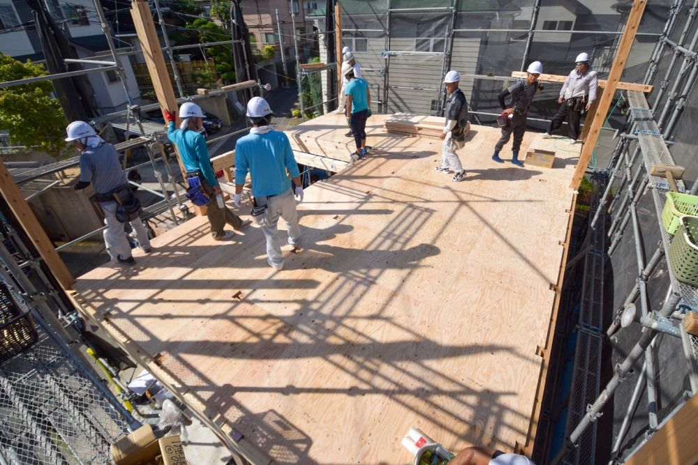 「福岡市南区23」注文住宅現場リポート⑤【上棟式】