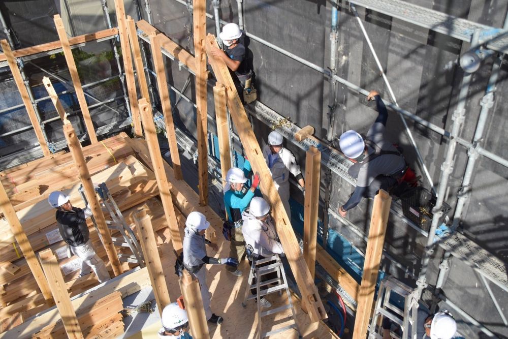 「福岡市南区23」注文住宅現場リポート⑤【上棟式】