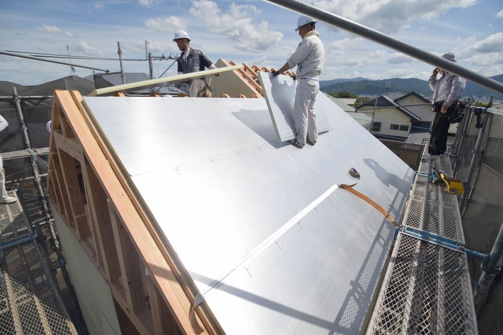 福岡市南区23　注文住宅建築現場リポート⑤　～上棟式～