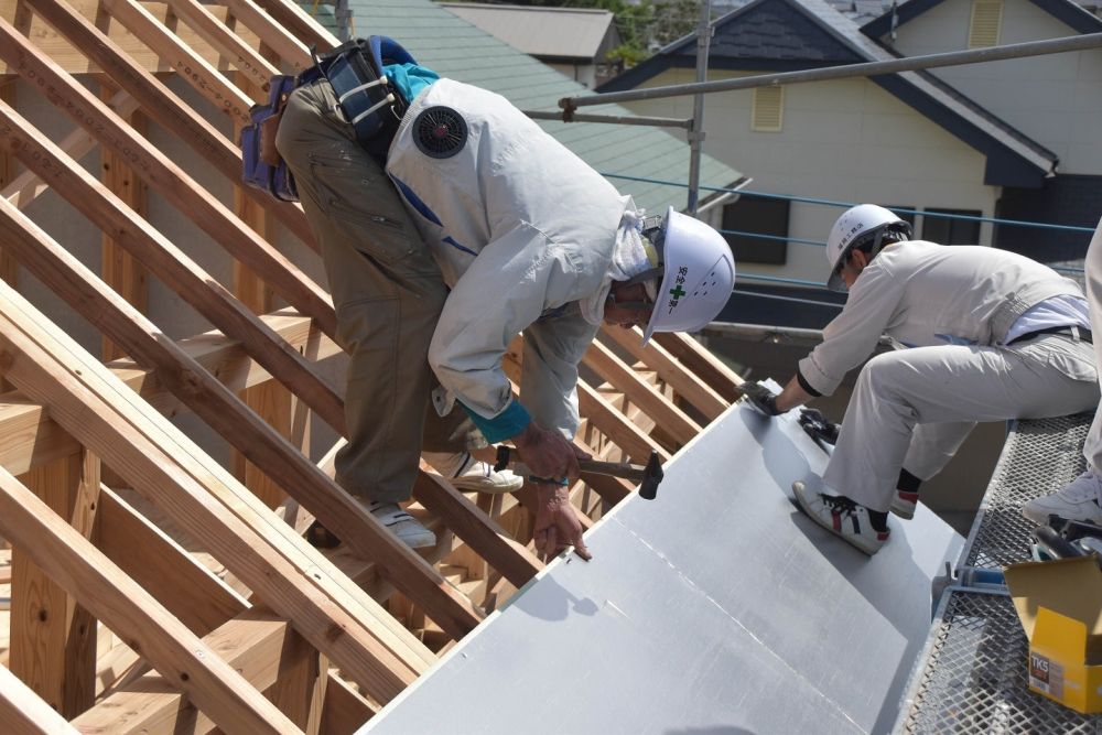 福岡市南区23　注文住宅建築現場リポート⑤　～上棟式～