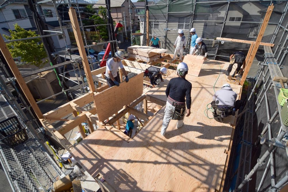 「福岡市南区23」注文住宅現場リポート⑤【上棟式】