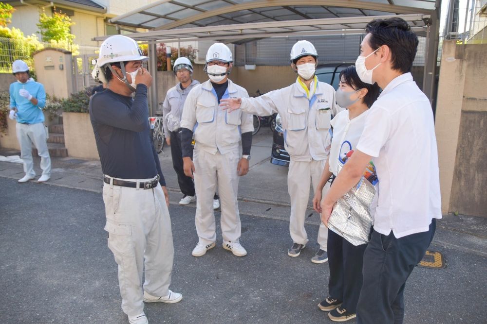 福岡市南区23　注文住宅建築現場リポート⑤　～上棟式～