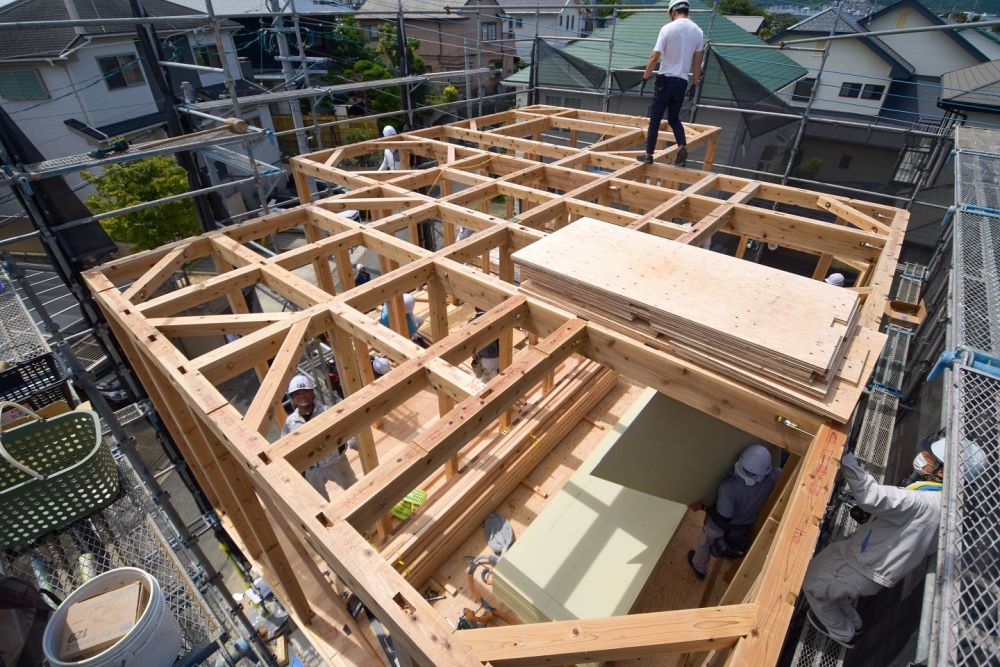 「福岡市南区23」注文住宅現場リポート⑤【上棟式】