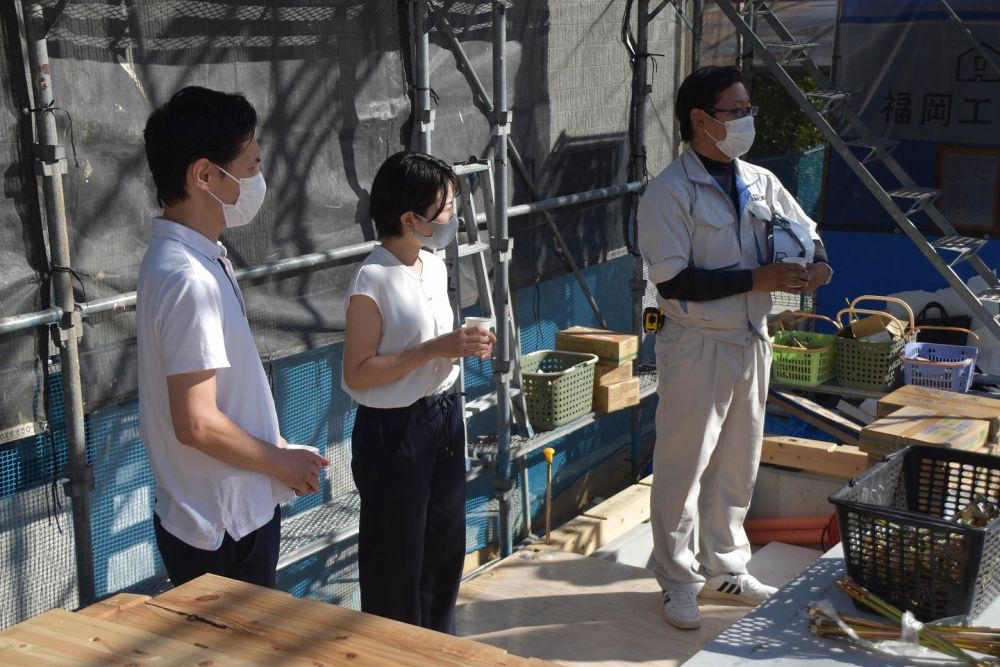 「福岡市南区23」注文住宅現場リポート⑤【上棟式】