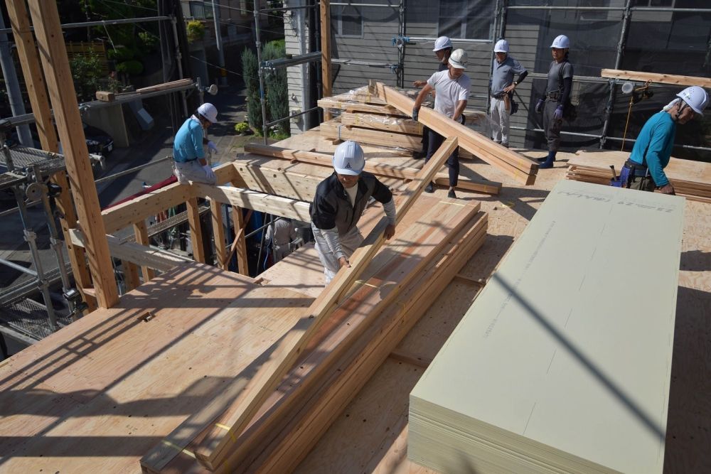 「福岡市南区23」注文住宅現場リポート⑤【上棟式】