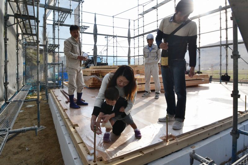 「筑紫野市02」注文住宅現場リポート⑤【上棟式】