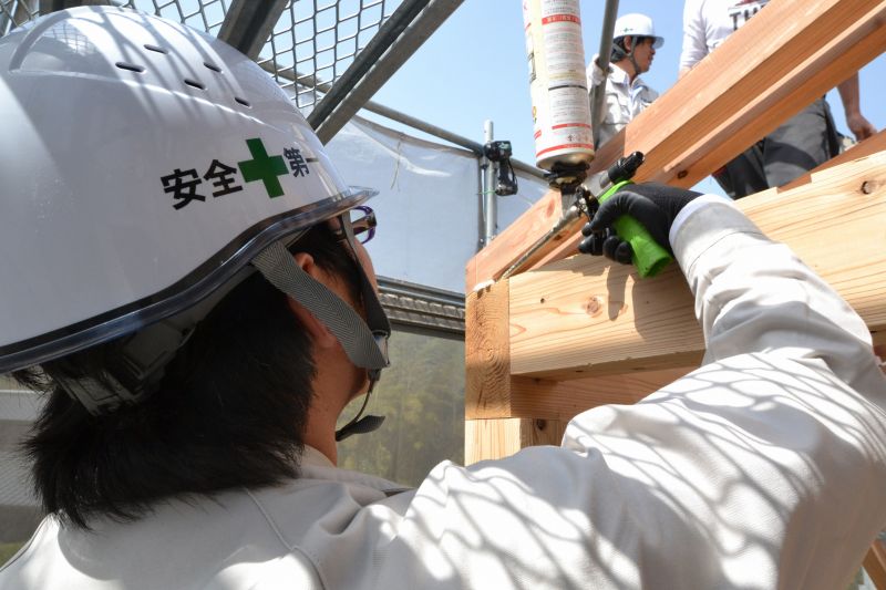 福岡県筑紫野市02　注文住宅建築現場リポート⑤　～上棟式～