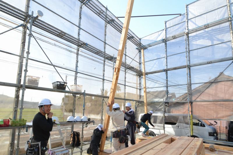 「筑紫野市02」注文住宅現場リポート⑤【上棟式】