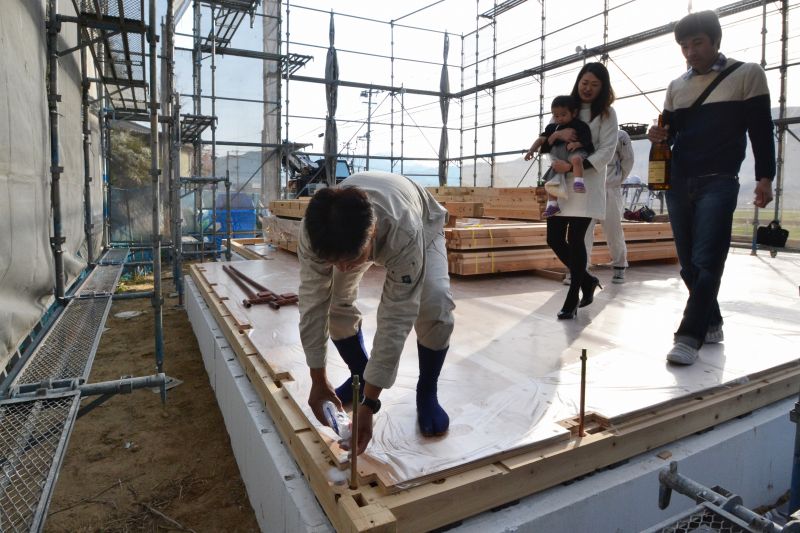 「筑紫野市02」注文住宅現場リポート⑤【上棟式】