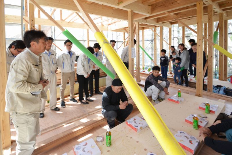 「筑紫野市02」注文住宅現場リポート⑤【上棟式】