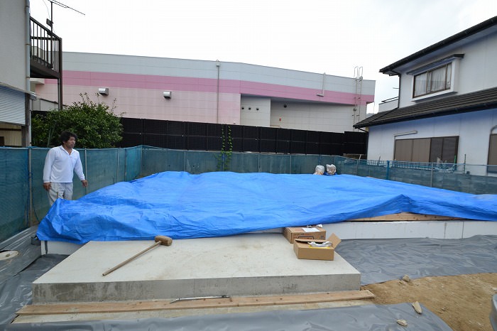 福岡市早良区02　注文住宅建築現場リポート⑤