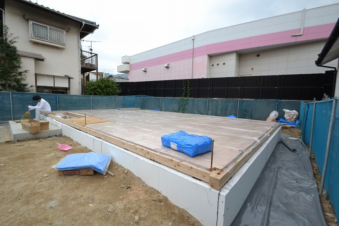 福岡市早良区02　注文住宅建築現場リポート⑤