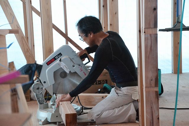 「福岡市東区06」注文住宅現場リポート⑤【木工事】【下地】