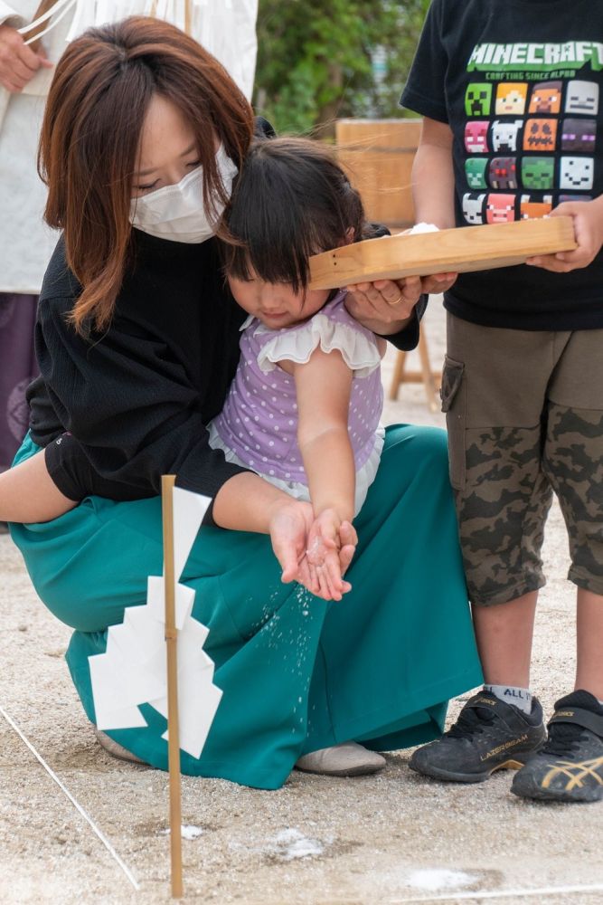 福岡県那珂川市06　注文住宅建築現場リポート①　～地鎮祭～