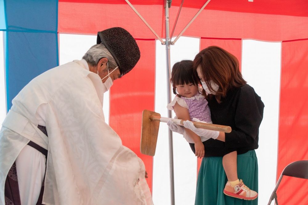 福岡県那珂川市06　注文住宅建築現場リポート①　～地鎮祭～