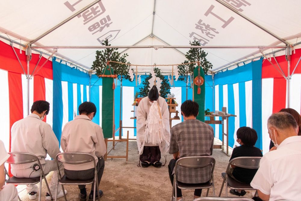 「那珂川市06」注文住宅現場リポート①【地鎮祭】