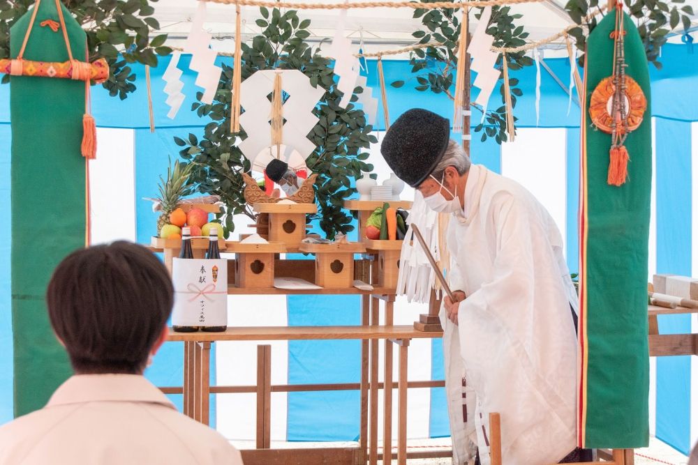 「那珂川市06」注文住宅現場リポート①【地鎮祭】
