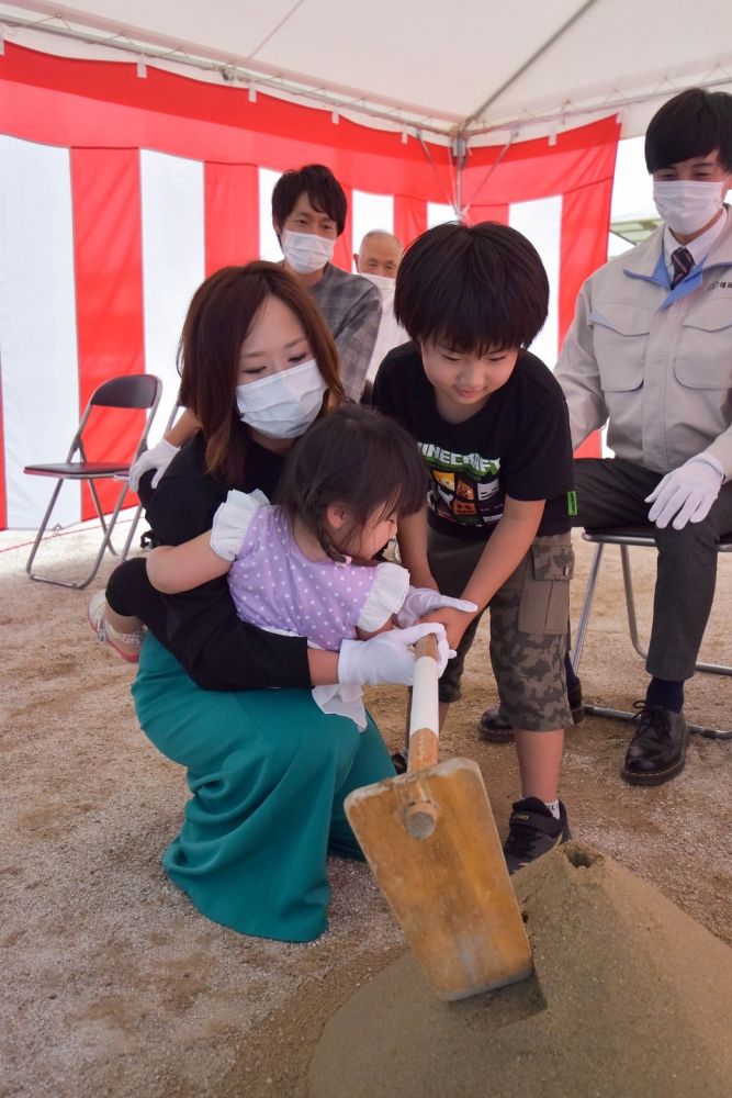 福岡県那珂川市06　注文住宅建築現場リポート①　～地鎮祭～