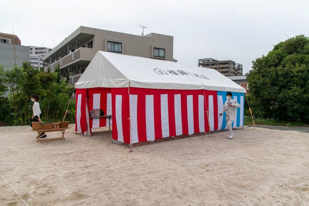 「那珂川市06」注文住宅現場リポート①【地鎮祭】