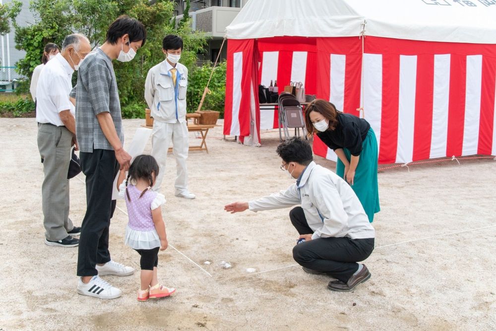 「那珂川市06」注文住宅現場リポート①【地鎮祭】