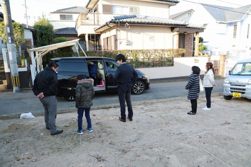 「太宰府市02」注文住宅現場リポート①【地鎮祭】