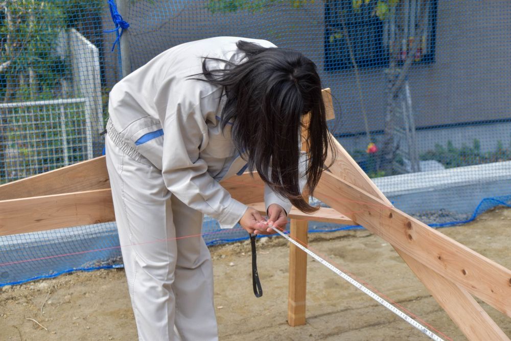 「福岡市早良区07」注文住宅現場リポート②【基礎工事】【遣り方】