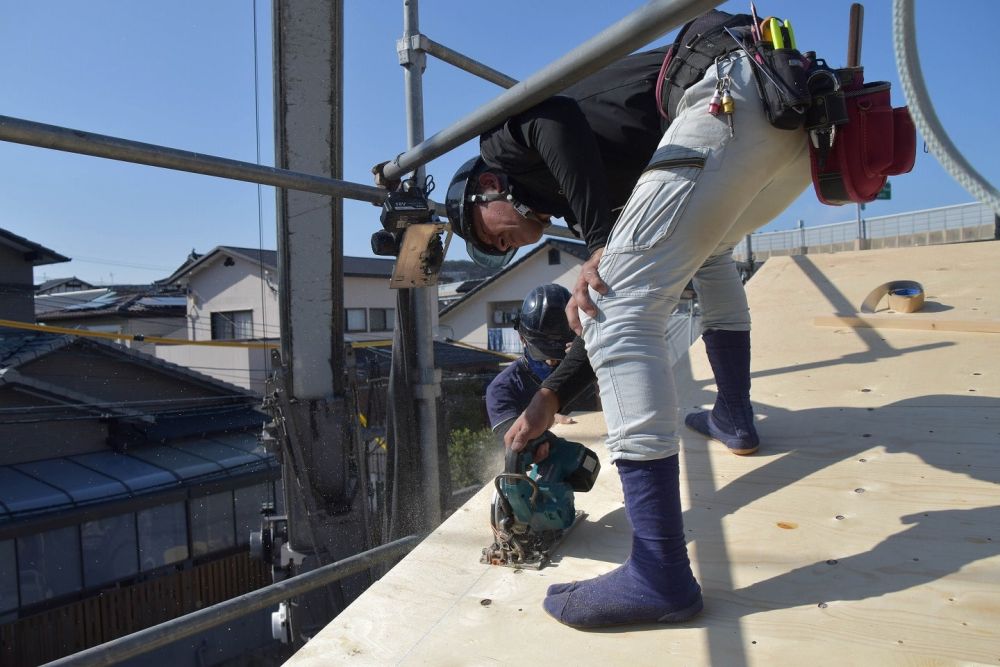 福岡市西区拾六町01　注文住宅建築現場リポート②　～上棟式～