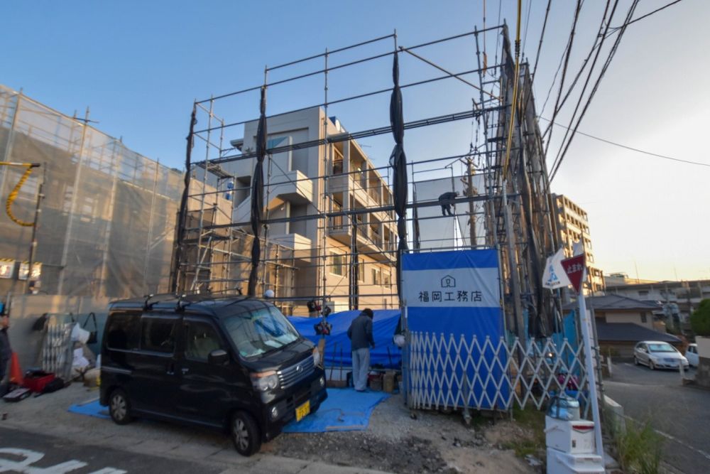 「福岡市西区拾六町01」注文住宅現場リポート②【上棟式】