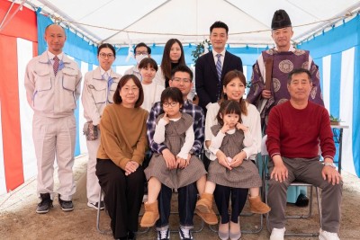 「福岡市東区12」注文住宅現場リポート①【地鎮祭】