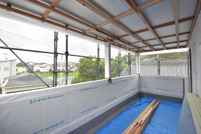 「太宰府市05」注文住宅現場リポート⑧【外装工事】【サイディング】