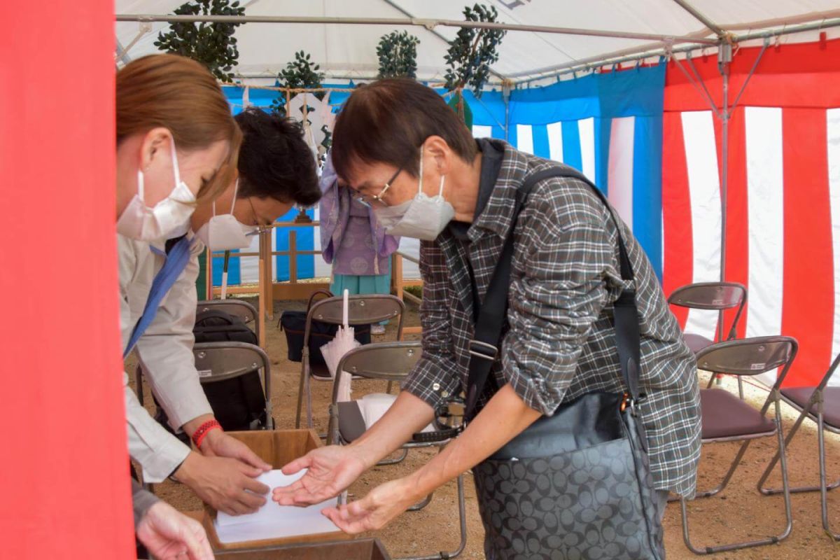 「福岡市南区三宅02」注文住宅現場リポート①【地鎮祭】