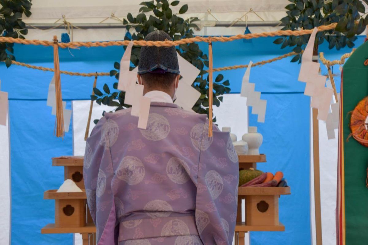 「福岡市南区三宅02」注文住宅現場リポート①【地鎮祭】