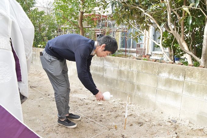 「春日市05」注文住宅現場リポート①【地鎮祭】