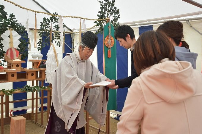 福岡県春日市05　注文住宅建築現場リポート①　～地鎮祭～