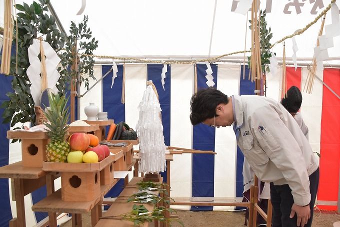 「春日市05」注文住宅現場リポート①【地鎮祭】