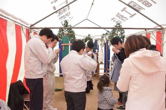「春日市05」注文住宅現場リポート①【地鎮祭】