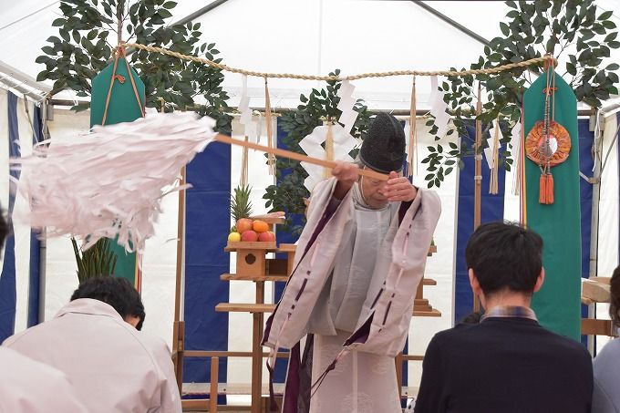 福岡県春日市05　注文住宅建築現場リポート①　～地鎮祭～