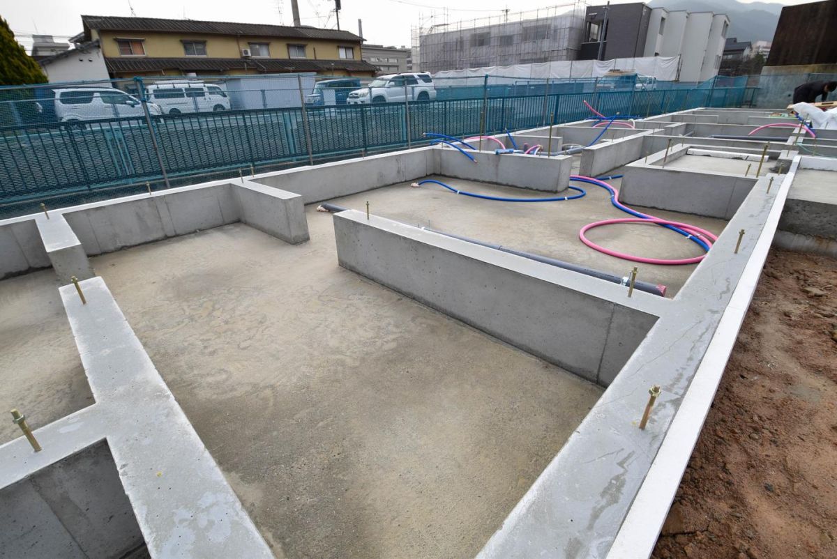 「福岡市城南区09」注文住宅現場リポート②【基礎工事】