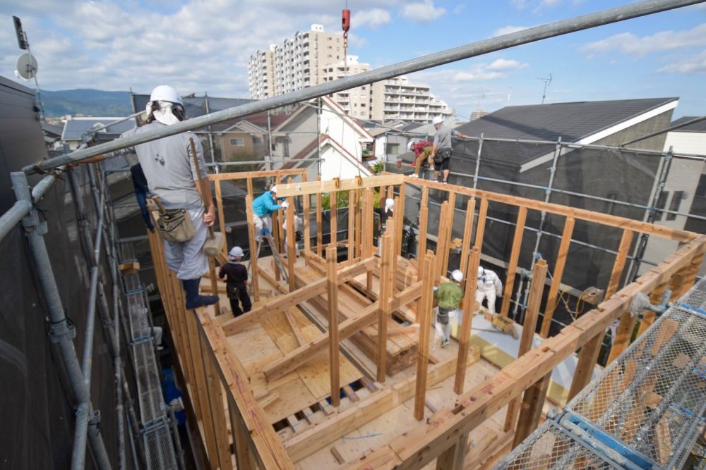 「春日市08」注文住宅現場リポート⑤【上棟式】