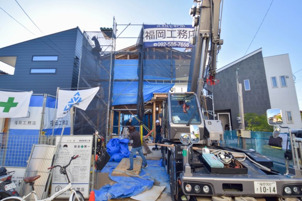 「春日市08」注文住宅現場リポート⑤【上棟式】