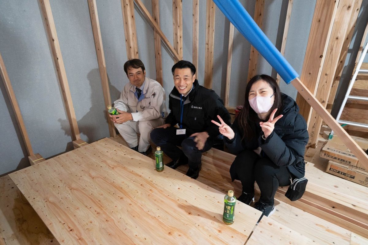 「筑紫野市14」注文住宅現場リポート③【上棟式】