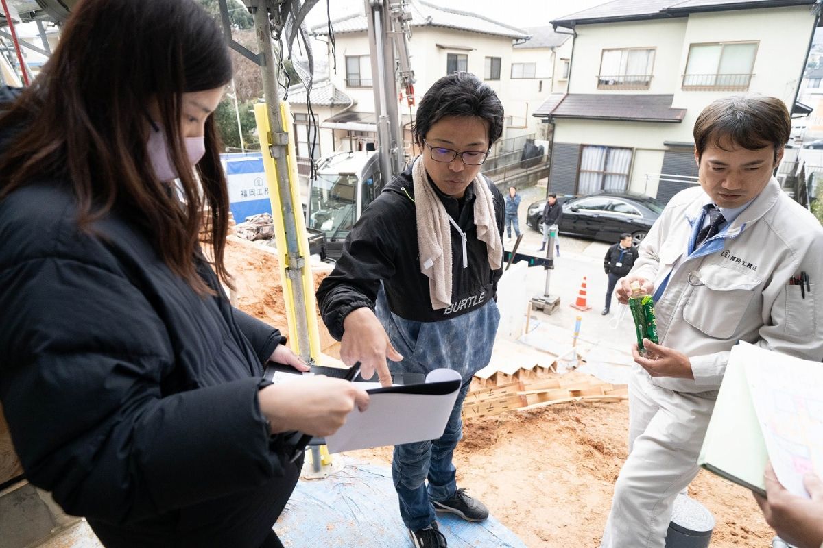 福岡県筑紫野市14　注文住宅建築現場リポート③　～上棟式〜