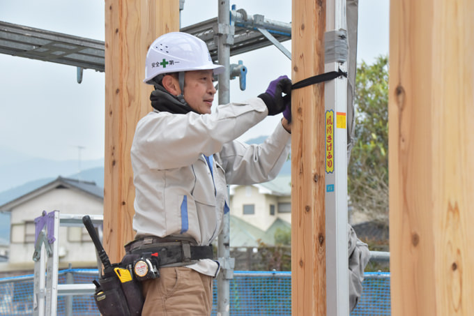 福岡県糸島市02　注文住宅建築現場リポート⑤　～上棟式～