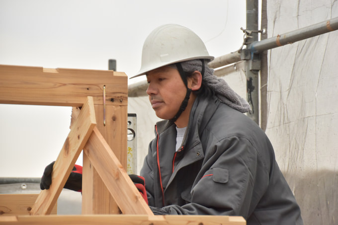 福岡県糸島市02　注文住宅建築現場リポート⑤　～上棟式～