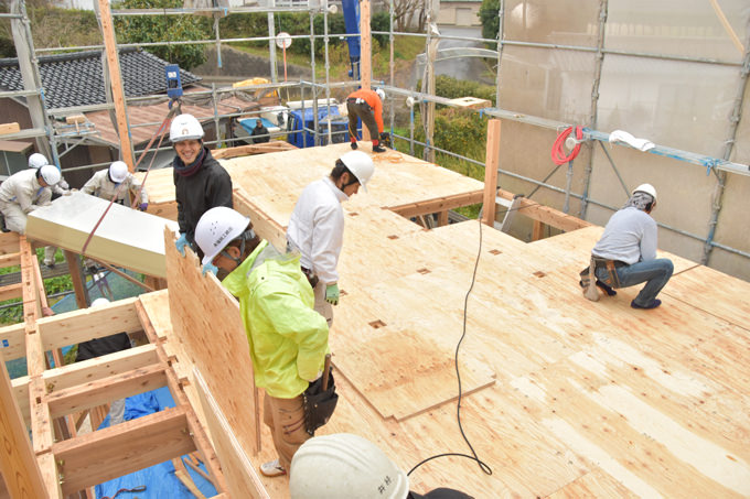 福岡県糸島市02　注文住宅建築現場リポート⑤　～上棟式～